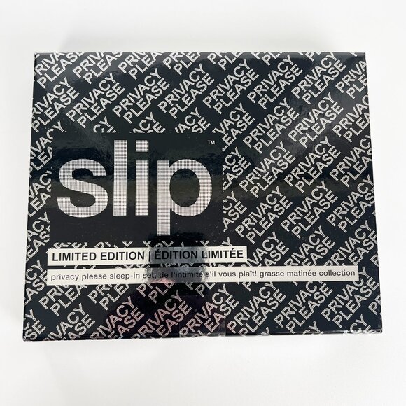 New 100% Silk Anthropologie Slip Privacy Please Sleep In Set Eyemask Eye Mask - Picture 6 of 11